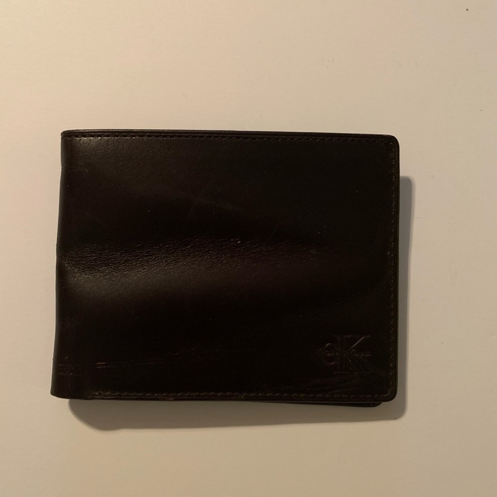 Calvin Klein Mens Leather Wallet